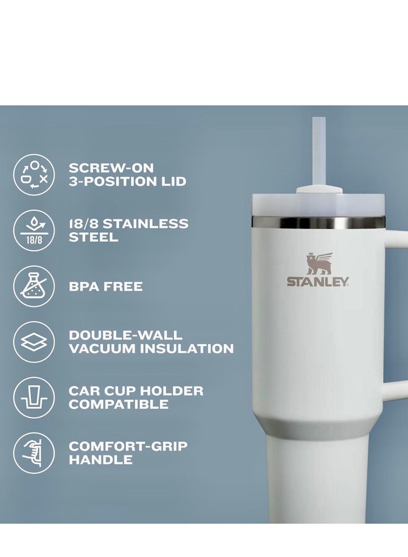 Stanley STANLEY Quencher H2.0 FlowState Stainless Steel Vacuum Insulated Tumbler with Lid and Straw for Water, Iced Tea or Coffee, Smoothie and More, 40 oz MULTICOLOUR - Image 3