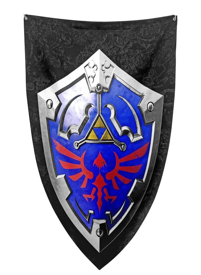 Controller Gear The Legend of Zelda Hylian Shield Wall Scroll - Image 1