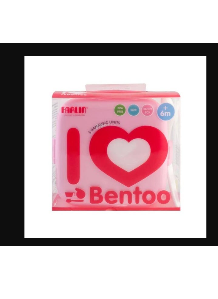 FARLIN Kids Bento Lunch Box - Pink - AEF-B008  - Image 2