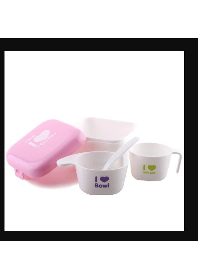 FARLIN Kids Bento Lunch Box - Pink - AEF-B008  - Image 1