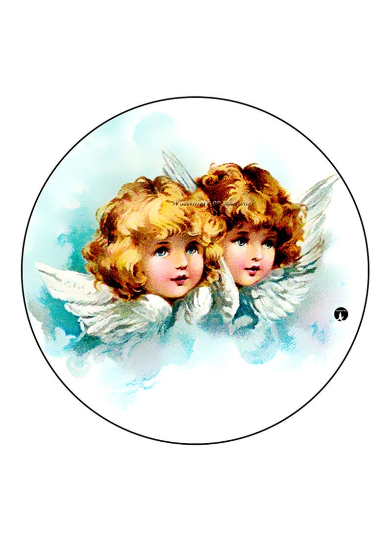 RKN Vintage Art Printed Mouse Pad  Multicolour