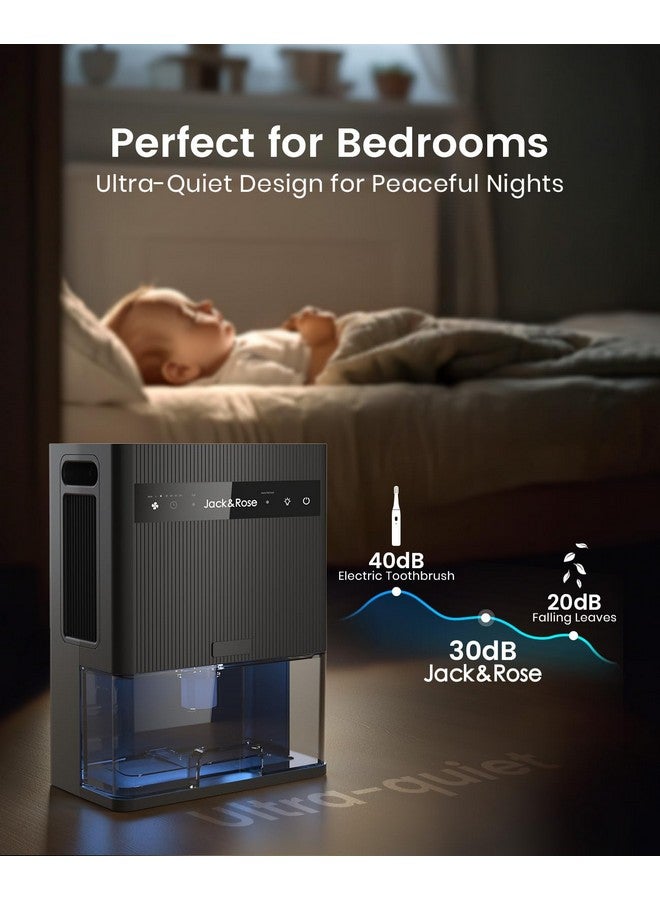 Jack & Rose Dehumidifier for Bedroom, rv Dehumidifier for Inside Camper,95 OZ Water Tank,Garage  - Image 5