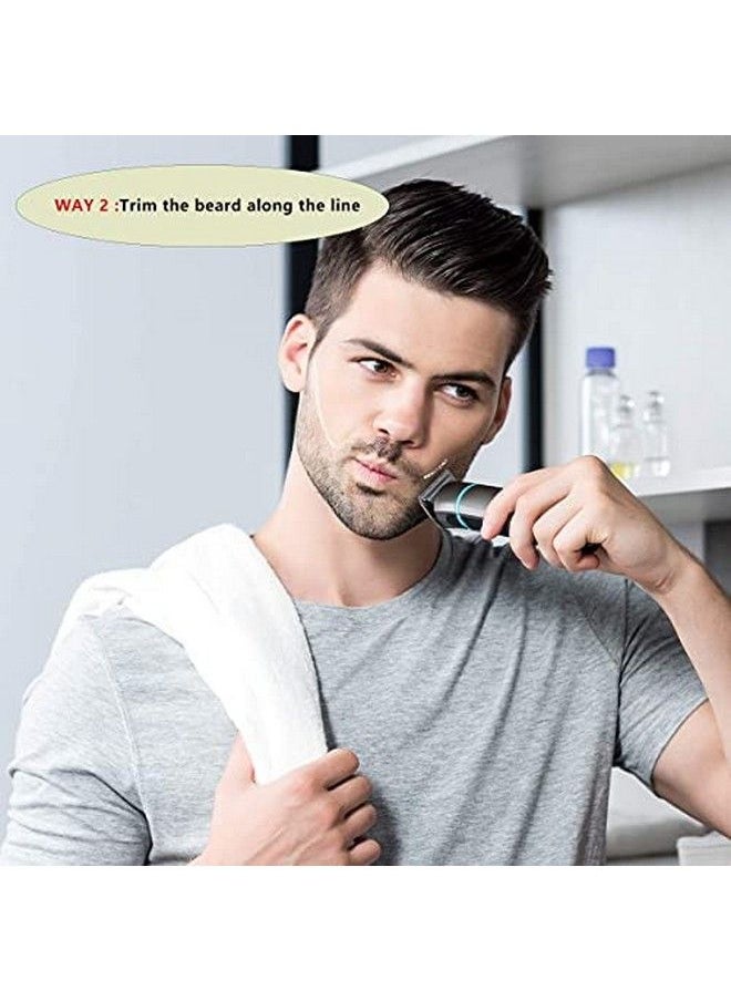 Beard Shaper Inbuilt Comb For Perfect Line Up With Edging Use With Beard Trimmer Barber Razor To Style Your Beard And Facial Hair Beard Shaping Tool