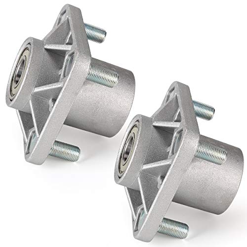 10L0L Golf Cart Wheel Hub Assembly for EZGO RXV 2008-up Gas & Electric, with Bearing & Cap, OEM# 609603 19862G1 602340 602341 12091G2, Set of 2 - Image 5