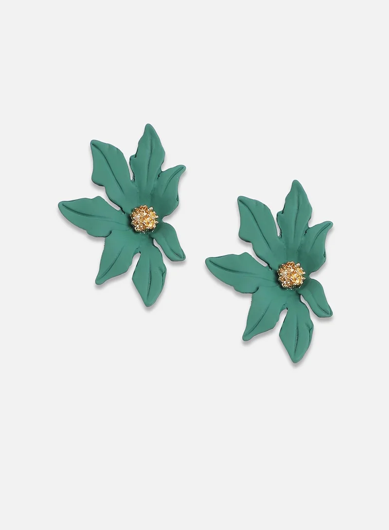 سوهي أقراط زهرة أوديسي - الغابة الخضراء