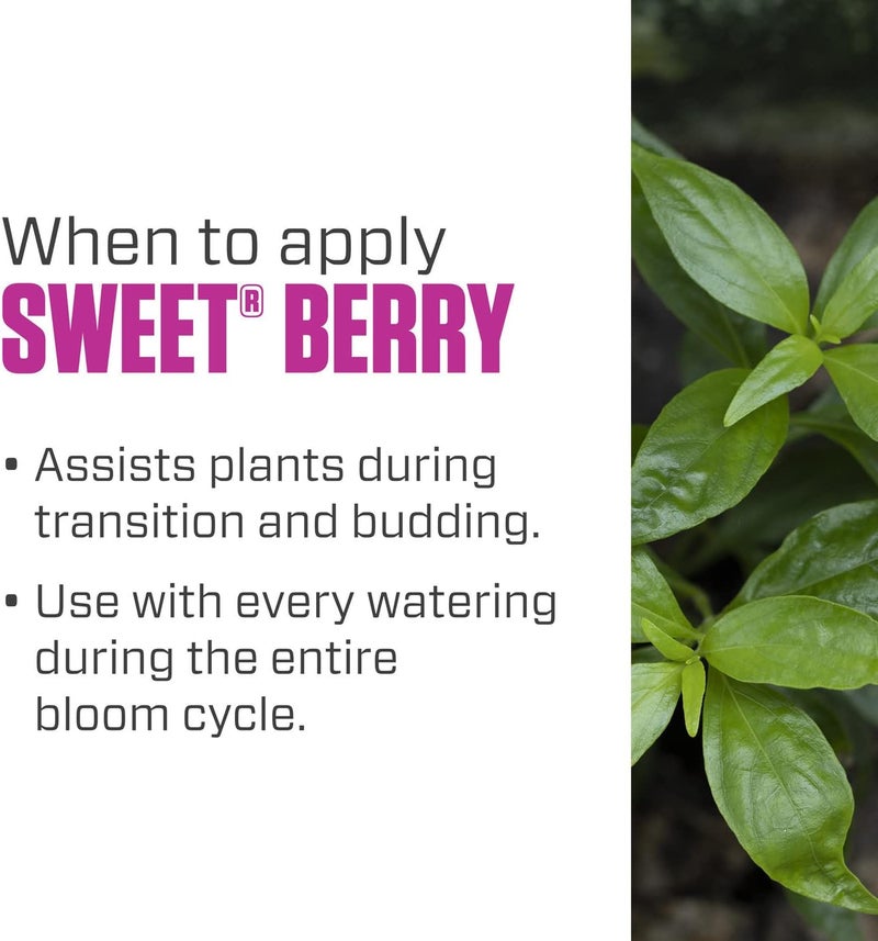 Botanicare Sweet Berry Supplement for All Phases of Plant Growth 1 qt - Image 5