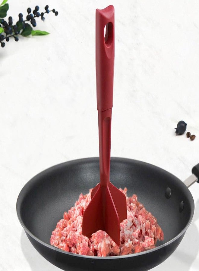 Comimark 1 pcs Meat Chopper, Hamburger Chopper, Kitchen Mince Masher For Meat, Hamburger Chopper Utensil, Multifunctional Smash Hand Tool - Image 2