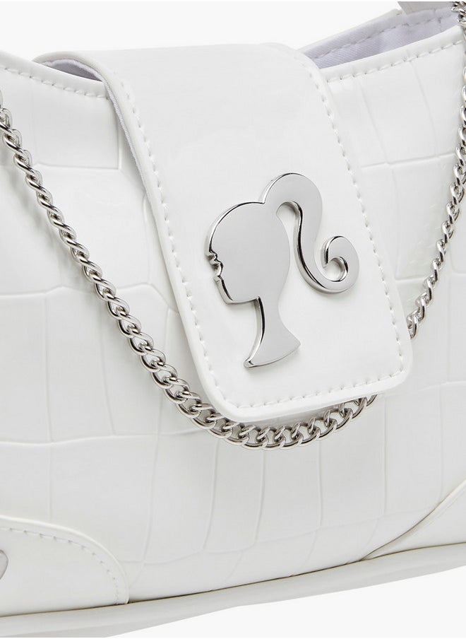 Barbie Girls Applique Shoulder Bag with Chain Strap  - Image 4