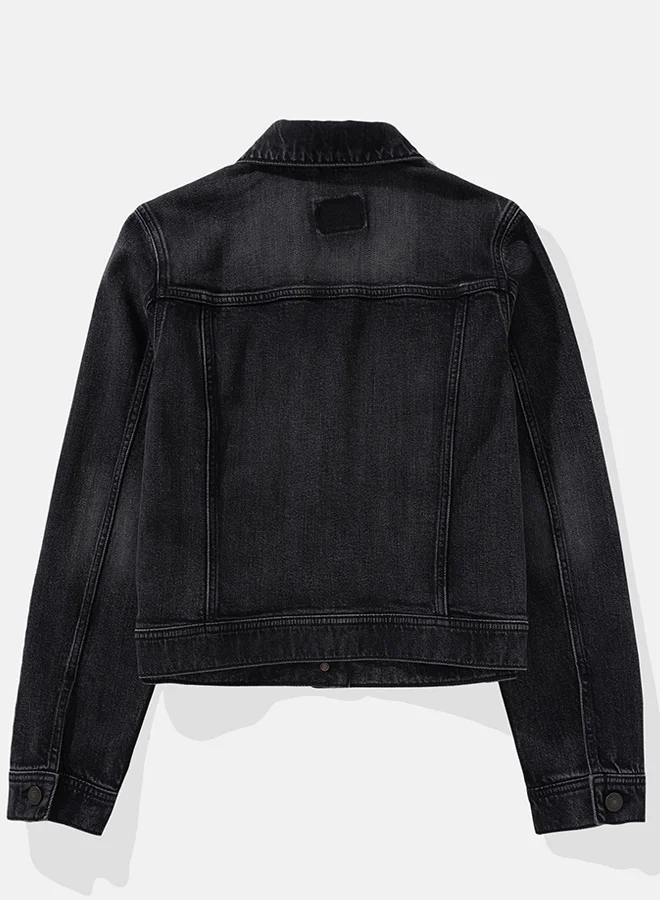 American Eagle Pocket Detailed Strigid Denim Jacket