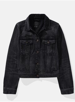 American Eagle Pocket Detailed Strigid Denim Jacket  - Image 4