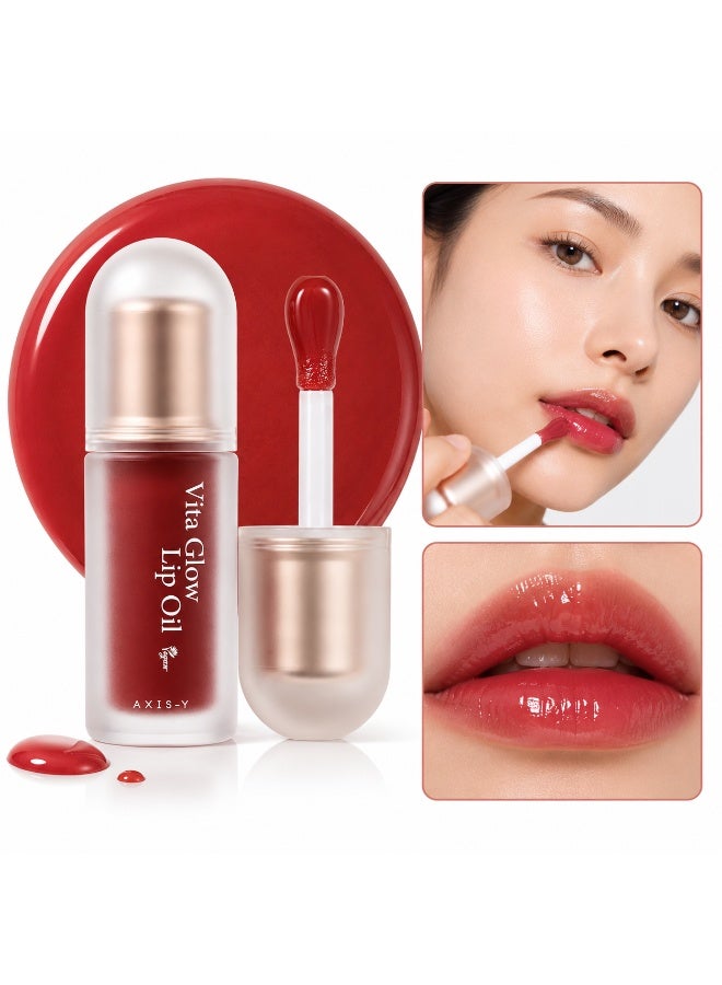 AXIS-Y Vita Glow Lip Oil - Chilled Berry (4ml) - Image 1