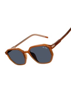 Woggles Red Pappy Fable Black Hexagonal Sunglasses  - Image 4