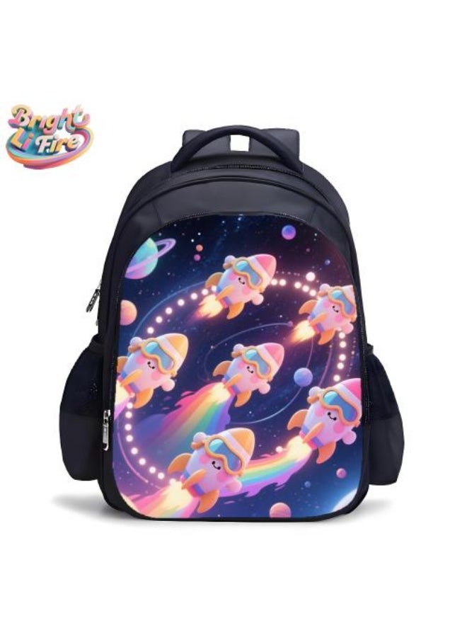 Bright Li Fire The latest version of the best-selling small-size schoolbag (students under the age of 12, primary school students, children to school)  - Image 1
