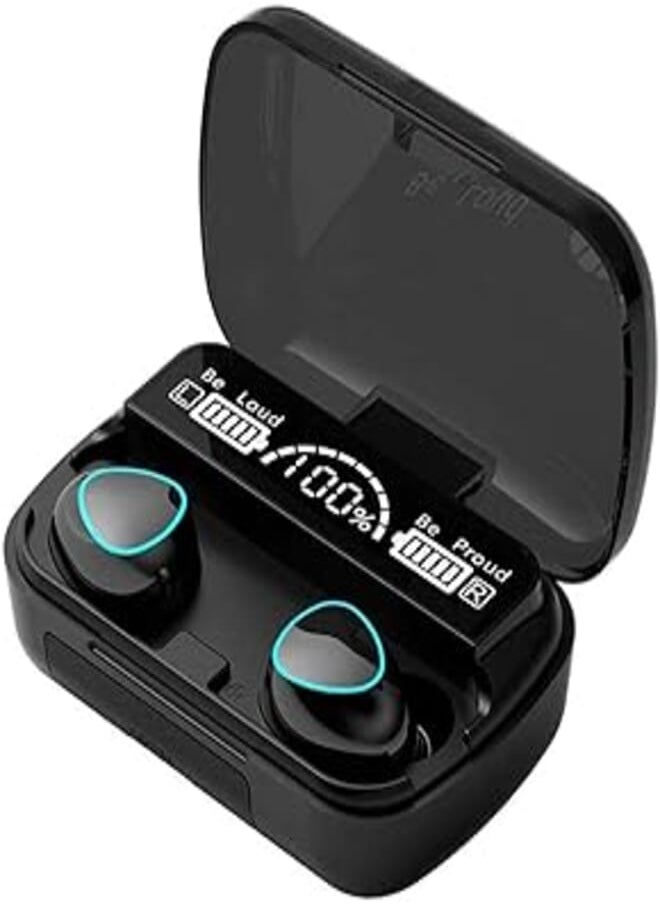 TWS - M10 tws bluetooth earbuds wireless earbuds bluetooth 5.1 headphones wireless earphones, stereo ipx7 waterproof wireless earphones with 2000mah led display charging case/box Headset Wireless Earbuds - Image 1
