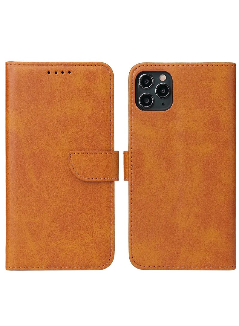 Loquat Suitable For OPPO Flip-type Anti-fall Solid Color Mobile Phone Case