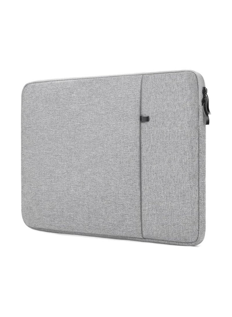 12-12.5 Inch Sleeve Case Cover Canvas Laptop Tablet Protective Bag for 12.3-Inch Microsoft Surface Pro 4/Pro 5 (2017)/ Pro 6 (2018-2019)/Pro 7 (2019 2020) & MacBook 12" Air 11.6" (Gray.. - Image 1