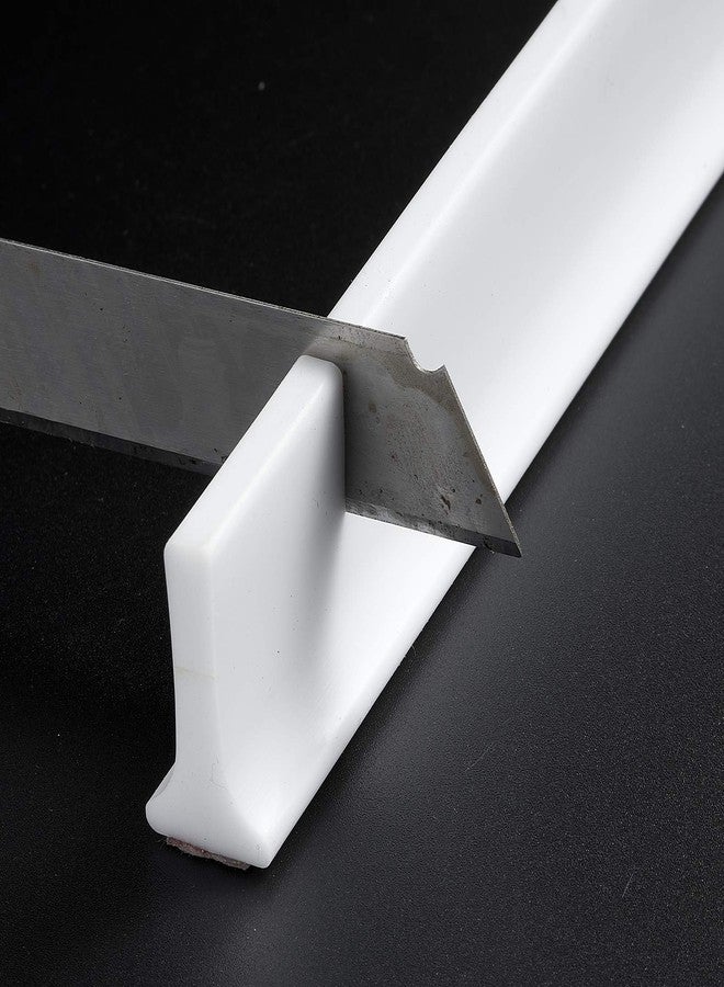 GenericBrands Collapsible Shower Threshold Water Dam, Flood Shower Water Barrier for Retention System Keeps Dry And Wet Separation (39 Inch) - Image 3