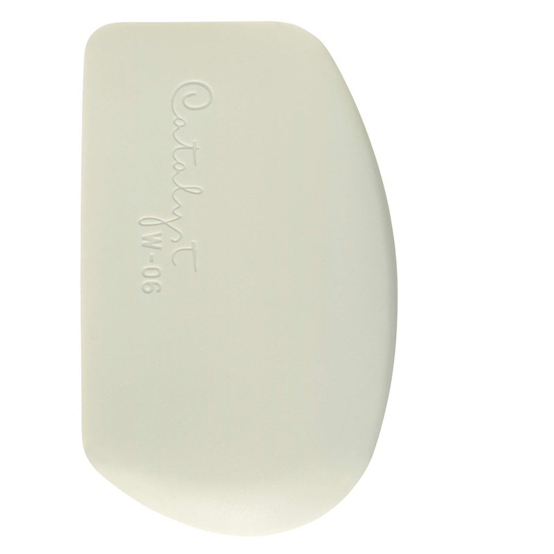 CANSON Princeton Catalyst Tools, Art Supplies for Texturizing and Moving Paint, Wedge- White - Image 1