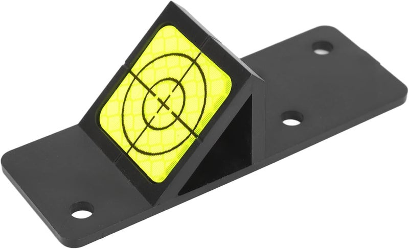 Aramox Survey Prism for Total Station, Optical Glass Mini Prism for Accurate Engineering Measurements, 25.4mm Effective Diameter for Construction and Tunnel Surveying - Image 1