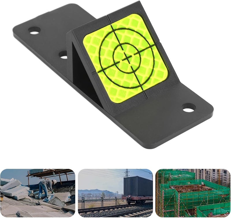 Aramox Survey Prism for Total Station, Optical Glass Mini Prism for Accurate Engineering Measurements, 25.4mm Effective Diameter for Construction and Tunnel Surveying - Image 3