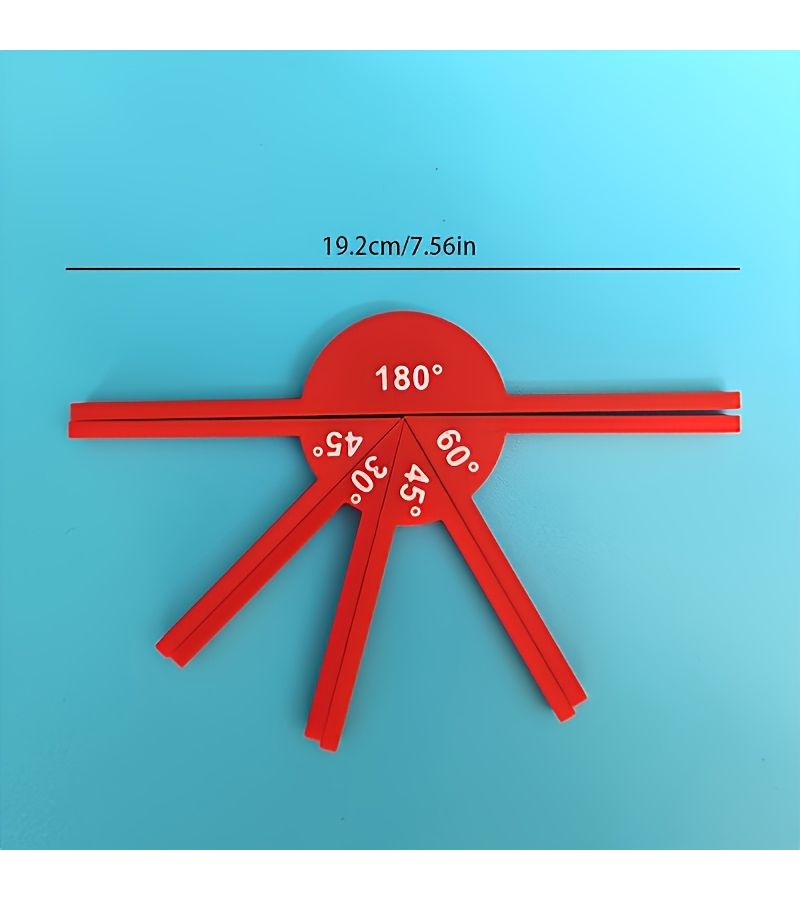 أدوات تعليم الرياضيات لهندسة قياس الزوايا - مجموعة 120 و240 درجة - Image 2