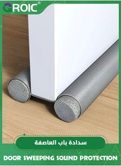 GROIC Door Bezel,Adjustable Door Sweeping Sound Protection, Internal Front Double-Sided Windshield, Door Bottom Protection, Noise Reduction, Windshield,Home Soundproof Dust Proof Seal Strip  - Image 1