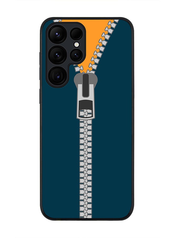 Stylizedd For Samsung Galaxy S25 Ultra 5G Case,Slim fit Camera Protection, Shockproof Thin Phone cover  - Zipper - Image 1