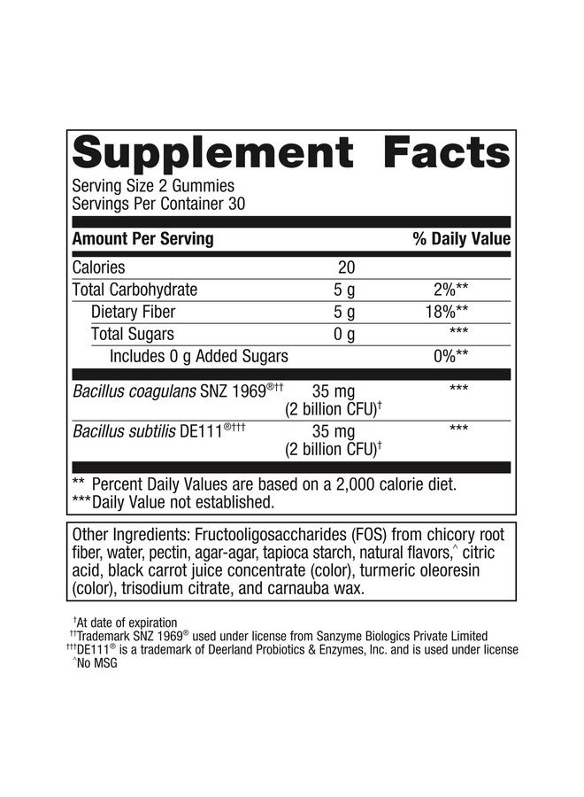 Metagenics ميتاجينيكس - ألترا فلورا 3 في 1 مكمل بروبيوتيك يومي لدعم صحة الأمعاء والمناعة للبالغين والأطفال* - 60 جيمي - Image 2