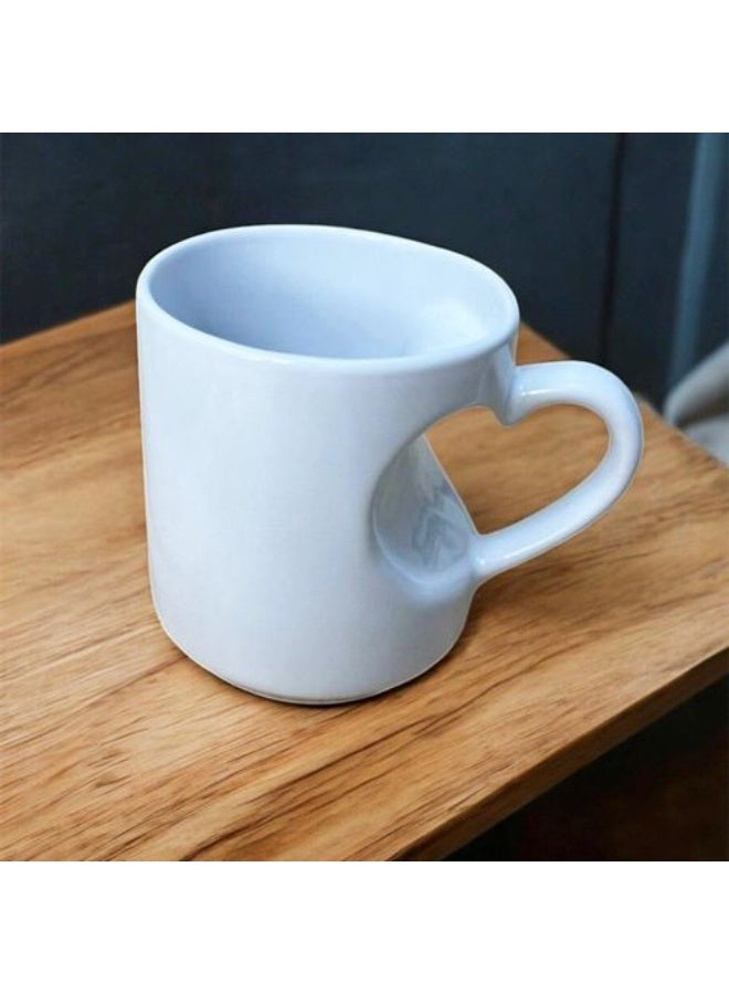 Heart handle mug, 350 ML, Custom gift, Special gift - Image 2