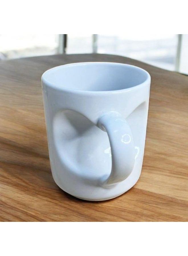 Heart handle mug, 350 ML, Custom gift, Special gift - Image 3