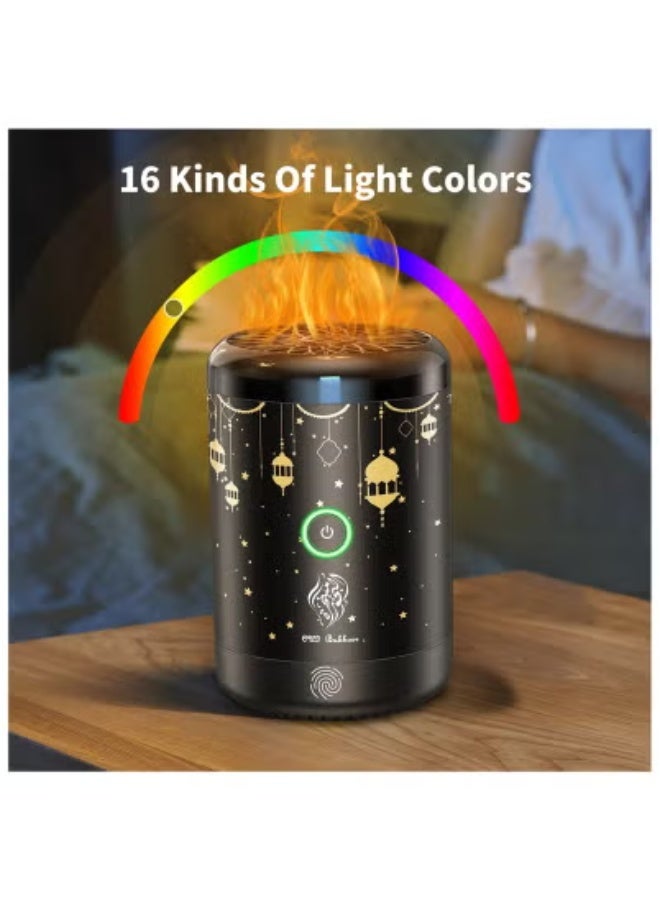 JAJEEK 🕌 Mini Portable Incense Burner with USB Rechargeable Battery | Electric Arabic Oud Burner & Flameless Aroma Diffuser | Compact Bakhoor Holder for Home, Office & Car | Elegant Muslim Gift Idea | Travel-Friendly Design for Soothing Fragrance Anywhere - Image 4