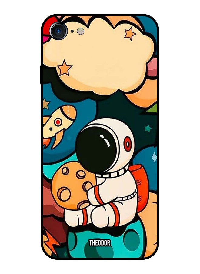 Theodor Protective Case Cover For Apple Iphone SE 2022 Astronaut Cheese  - Image 1