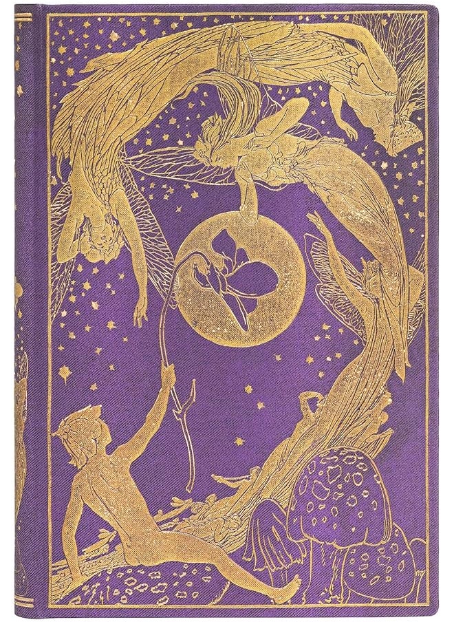 erorex Lang'S Fairy Books Violet Fairy Mini Plain Notebook  - Image 2