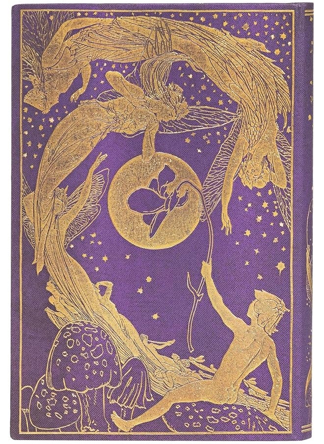 erorex Lang'S Fairy Books Violet Fairy Mini Plain Notebook  - Image 4