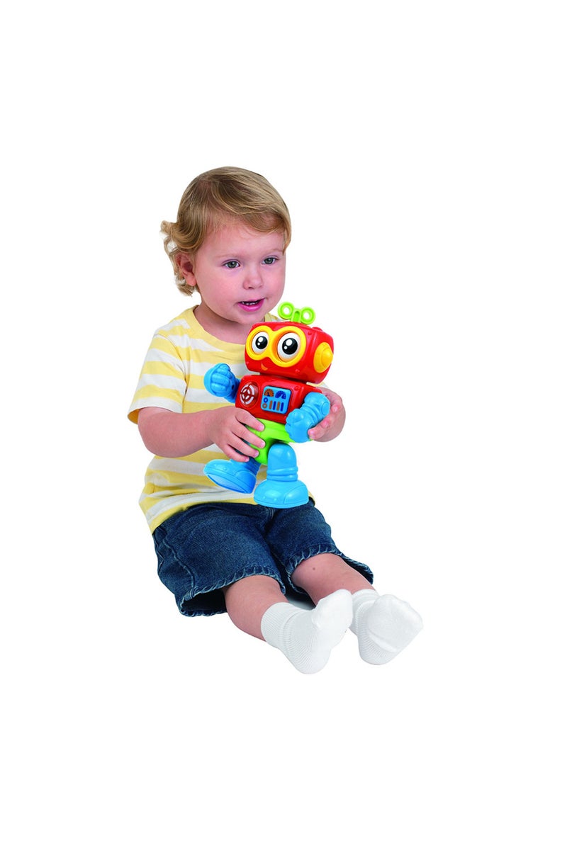 Little Learners ليتل ليرنرز ماي فيرست ليتل بوت - حركة تدوير العيون، ضوء وصوت، أذرع وأرجل متعددة المفاصل، 12M+ - Image 3