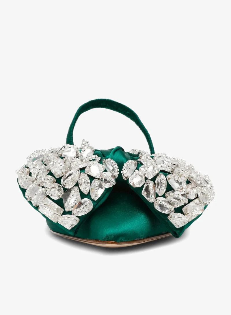 STEVE MADDEN  Sloane St. Green Flat Sandals for Women | Best Price UAE