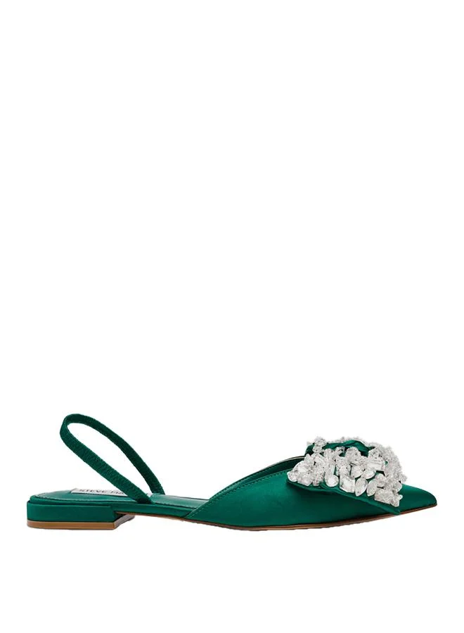 Steve Madden Sloane St. Women's Green Flat Sandals