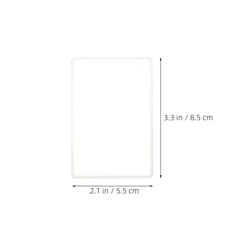 20 Pcs Portable PVC Bookmark Magnifiers 3x Fresnel Lens Reading Magnifier Credit Card Size Thin Magnifying Lens For Seniors And Low Vision Users - Image 3