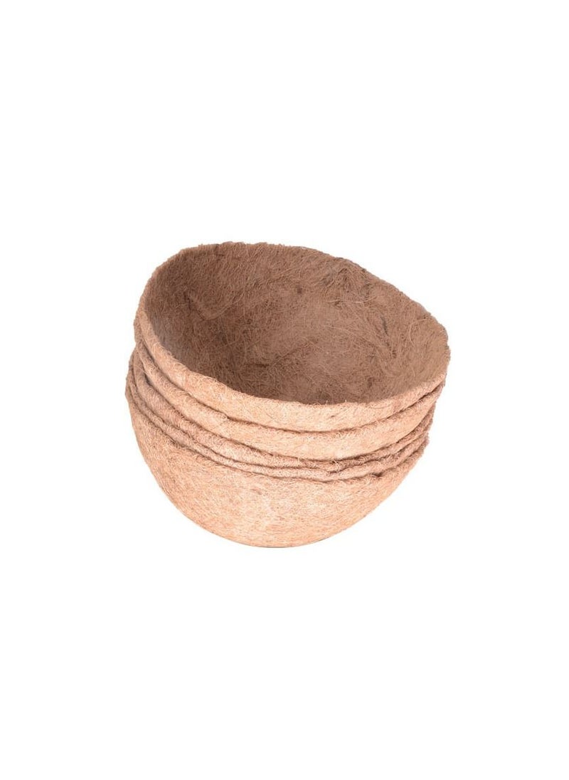 Y&D 5-Piece Coconut Liner Hanging Flower Basket Mat  - Image 1
