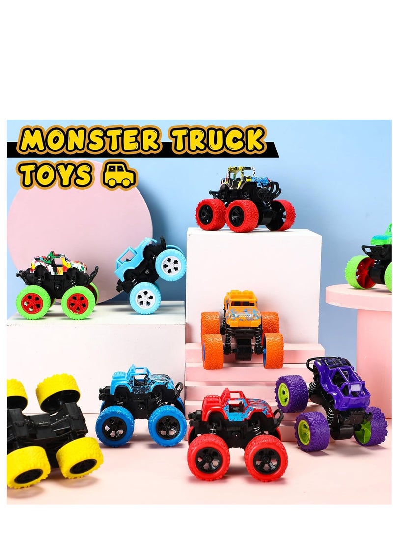 Rally 12-piece variety set of truck toys, 4-wheel drive SUV toy  - Image 3