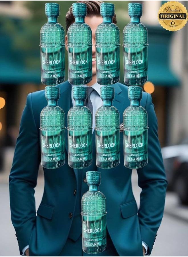 الفارس 9 قطع عطر شيرلوك إلفارس 200 مل  - Image 1