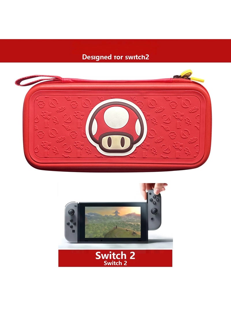 Protective case for Nintendo Switch 2 (2025), portable travel case with 12 game card slots for Nintendo Switch 2 console Joy-Con and accessories - Image 3