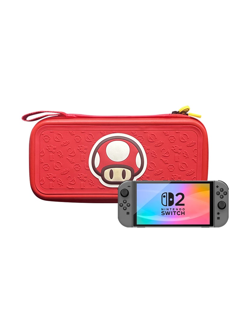 Protective case for Nintendo Switch 2 (2025), portable travel case with 12 game card slots for Nintendo Switch 2 console Joy-Con and accessories - Image 1