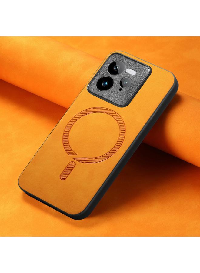 S-TOP Case For Realme GT7 Pro Retro MagSafe Magnetic PU Back Cover Phone Case - Image 4