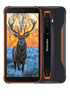 Blackview BV6300 pro outdoor smartphone,ultra-slim ergonomic design, 5.7 inches Android 10, 16 MP quad camera with smart HDR, P70 octa-core 6 GB/128 GB, 4380 mAh battery-Orange