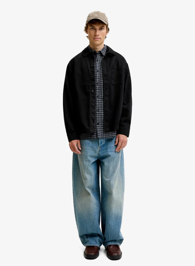JACK & JONES  Solid Regular Fit Shirt for Men | Best Price UAE