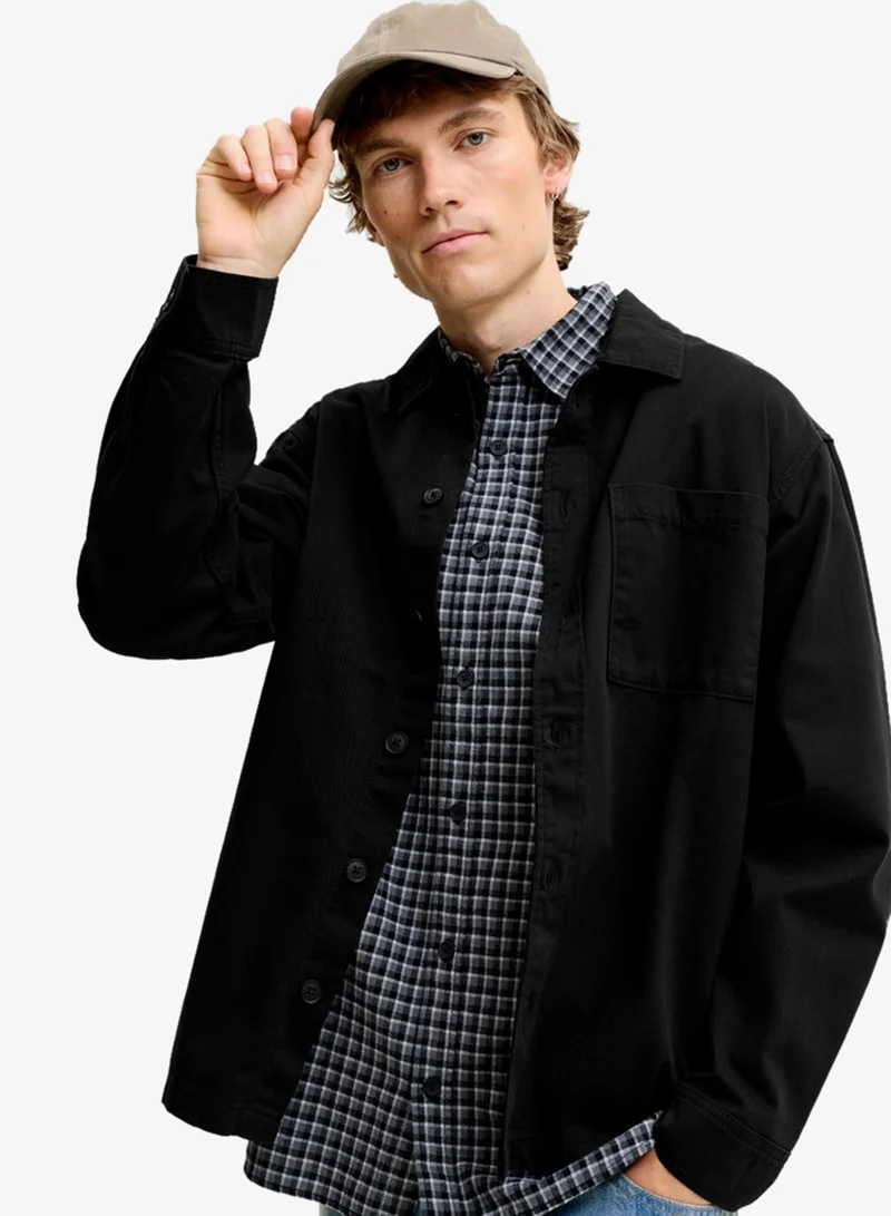 JACK & JONES  Solid Regular Fit Shirt for Men | Best Price UAE