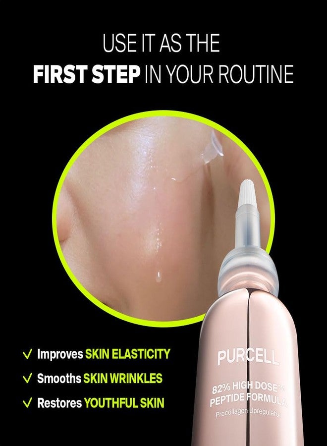 PURCELL 82% High Dose Peptide Formula - Serum with Multicollagen, Peptide for Firmer and Youthful Skin, Light and Gentle Formula, Anti-Aging, 1.01 oz - Image 5