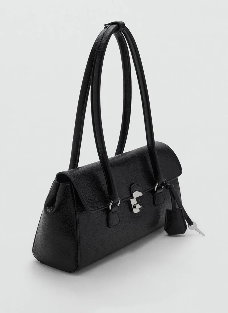 MANGO City shoulder bag with flap