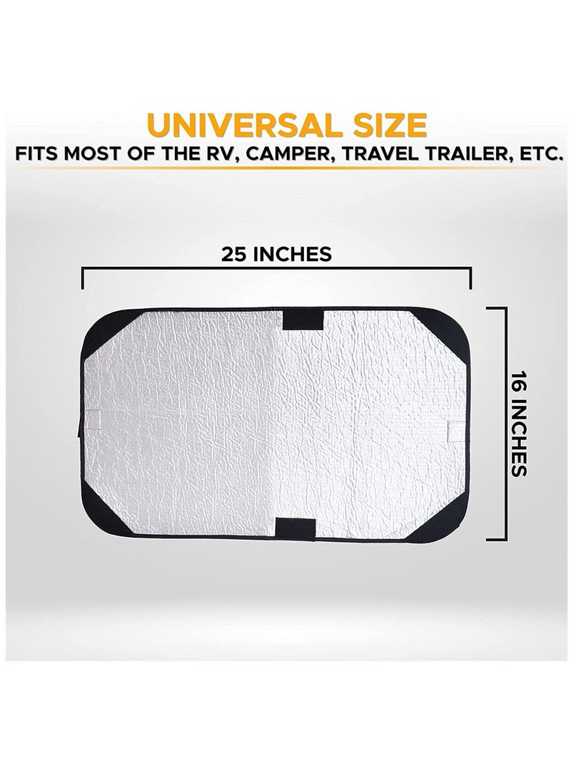 Y&D Car Side Window Sun Shade, Universal Reversible Magnetic Curtain, Roller Sunshade, Baby and Kids Shades for UV Glare Protection, Travel Accessories (16 x 25 Inch)  - Image 4